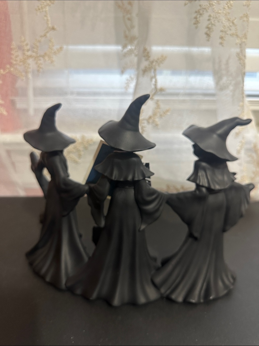 Tahari Halloween black ghost witches decor - Picture 4 of 4
